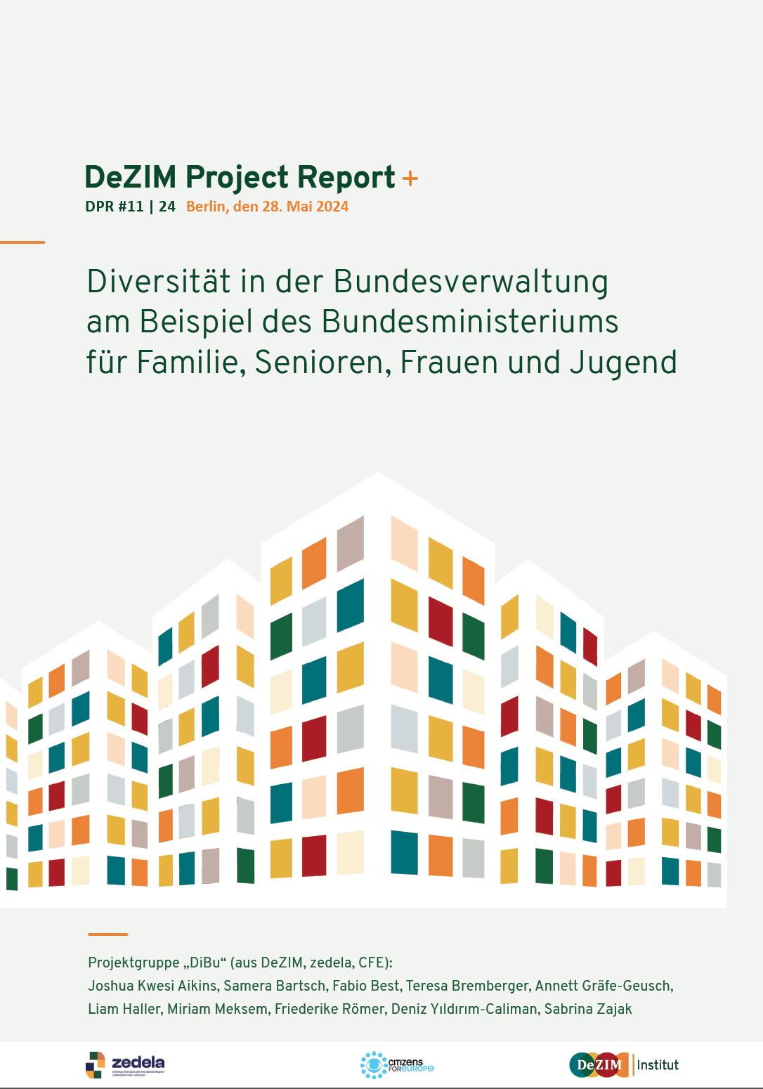 Titelseite DeZIM Project Report